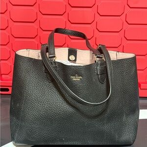 Kate Spade Textured Black Tote